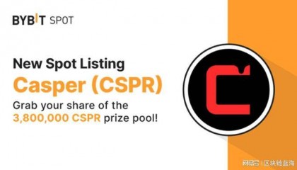 CSPR上线全球 Top 3交易所ByBit,参与活动,领取380万个CSPR奖励