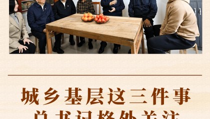 第一观察丨城乡基层这三件事,总书记格外关注