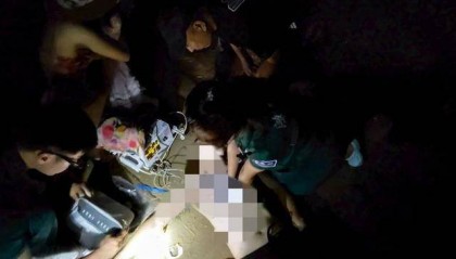 男子三亚游泳溺水 妻子崩溃大哭：喊他不要去他非要去