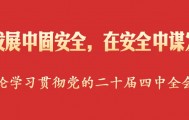 在发展中固安全,在安全中谋发展