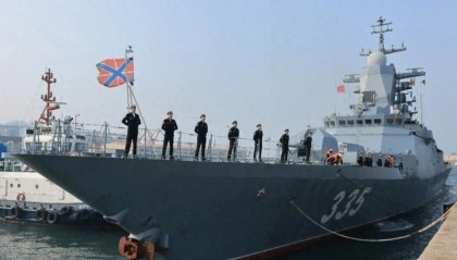 俄舰开进中国军港,不到48小时,拉夫罗夫说出实话,美方听到噩耗