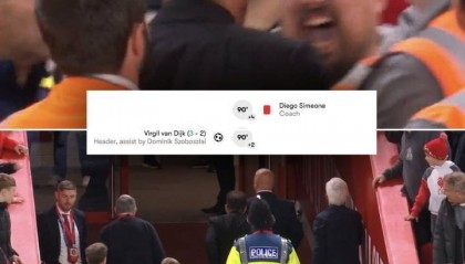 遭绝杀后染红!西蒙尼:被骂了90分钟,我行为不合理但我也是人