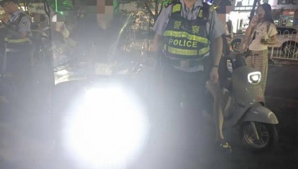 多地严查“人造太阳”！湖南交警提醒