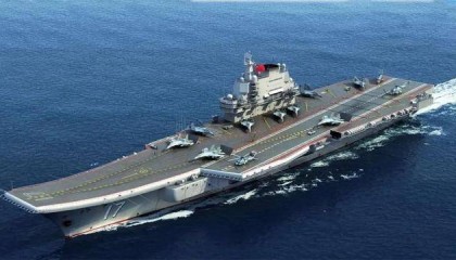 央视揭秘,山东舰台岛东部海域遇电磁干扰,055果断反制亮剑