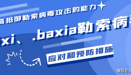解密勒索病毒威胁:应对.Bixi、.baxia勒索病毒的策略和实践