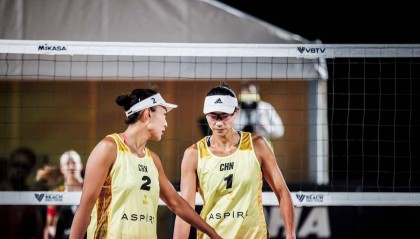 朱婷轮休王云蕗17分俄超3-2 薛晨夏欣怡沙排世巡赛第4