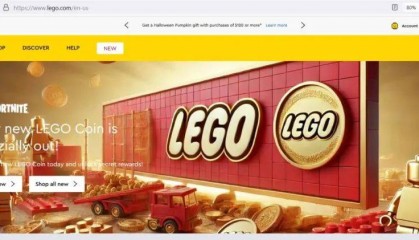 乐高推出数字货币？警惕！乐高海外官网遭黑客袭击