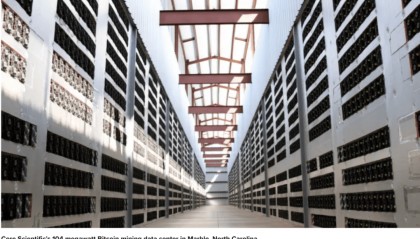 【动向】比特币挖矿公司涌向人工智能赛道