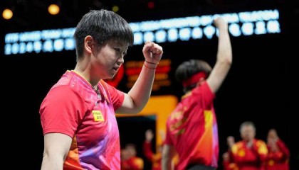 孙颖莎:2024年最后一次国际比赛非常圆满