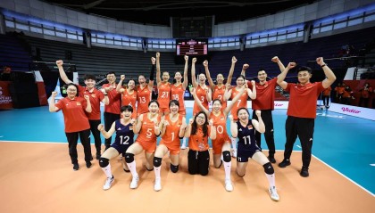 U21世锦赛-中国女排3-1波兰获第5 李涵宇17分揽得分王