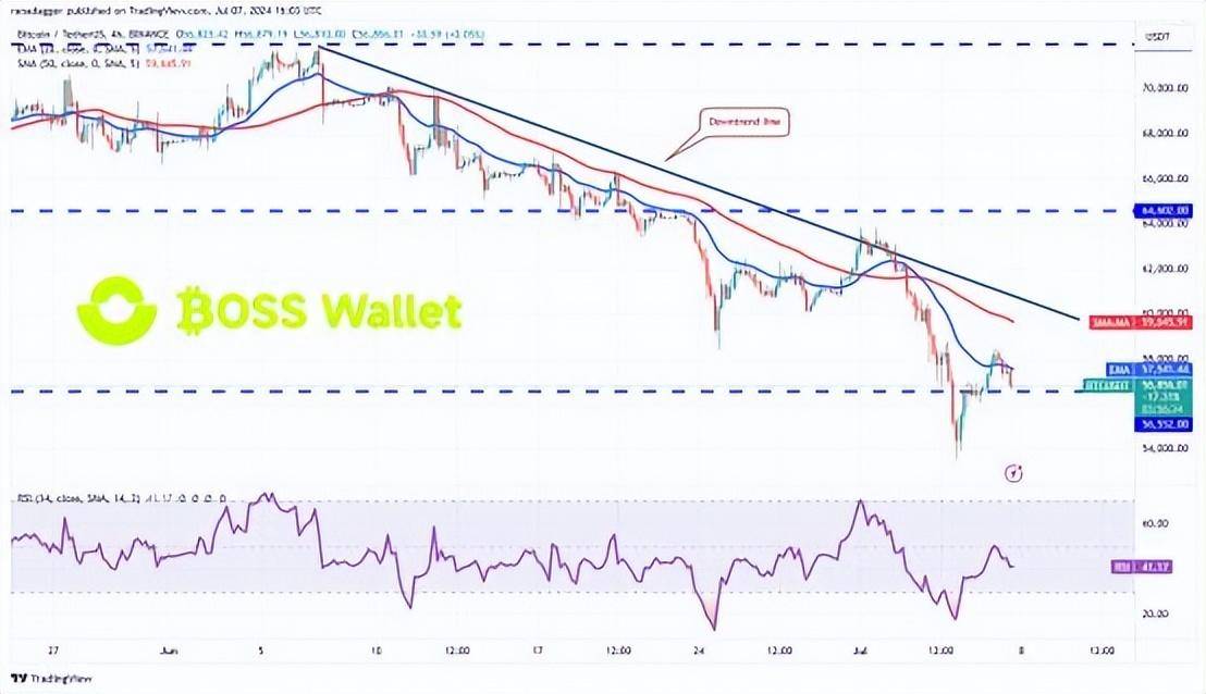 比特币复苏势头减弱Trust和BOSS Wallet钱包深度分析助力固守