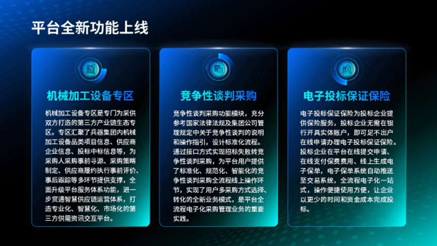 中国兵器电子招投标交易平台：助力打造“阳光工程”